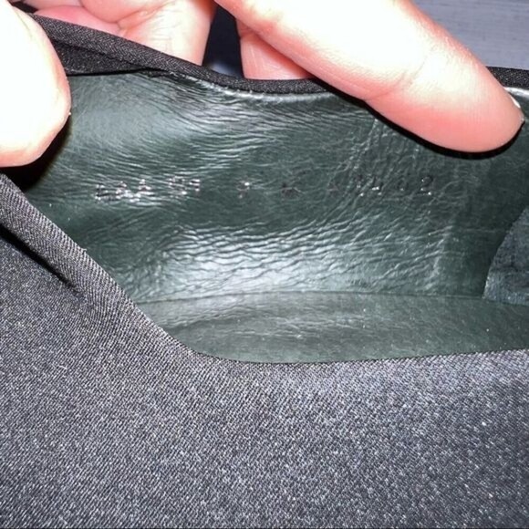 DONALD J Pliner Black Block Heel Loafer Size 9N - Picture 10 of 14